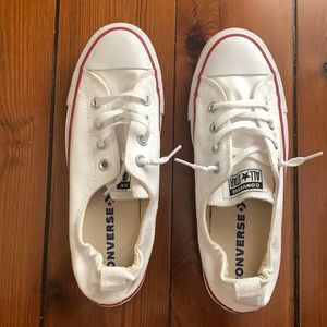 White Converse All Stars